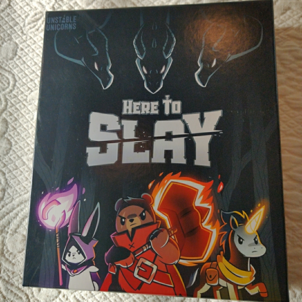 Here to Slay Strategic Role Playing Fantasy Card Game by Unstable Games